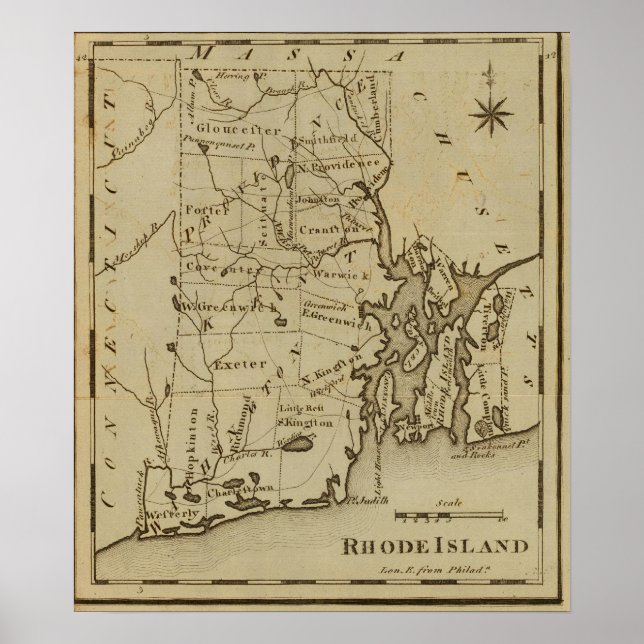 RHODE ISLAND 5 POSTER (Framsidan)