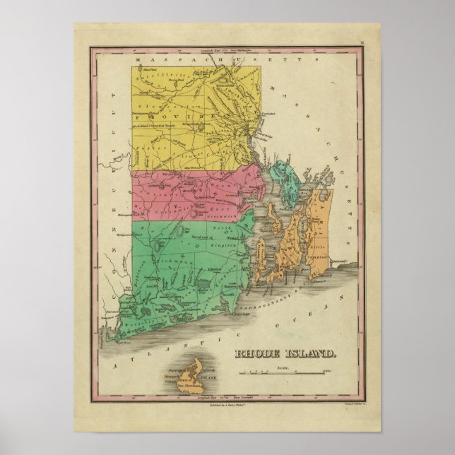 RHODE ISLAND 6 POSTER (Framsidan)
