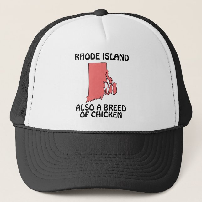 Rhode Island - Även en kycklingras Keps (Framsida)