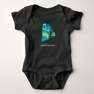 Rhode island Baby Bodykostdräkt T Shirt