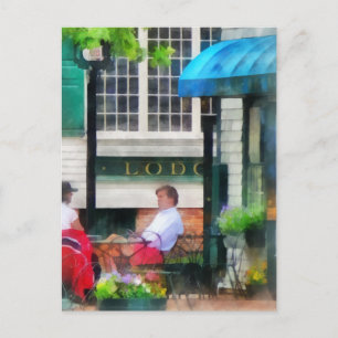Rhode island - Cafe Newport RI Vykort