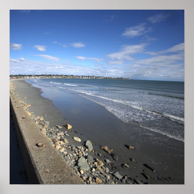 Rhode Island Cliff Walk Poster (Framsidan)