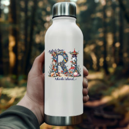 Rhode Island-dekal | Tide & Town Coastal Design Klistermärken