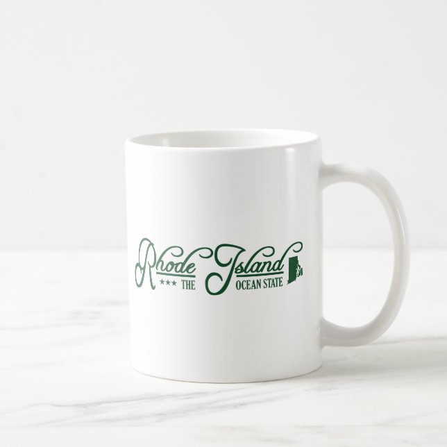 Rhode island (delstaten Mine) Kaffemugg (Höger)