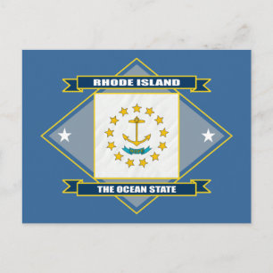 Rhode island Diamond Vykort