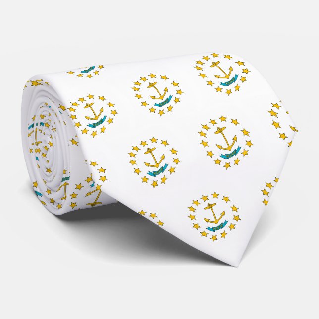 Rhode Island Flagg Bandana Slips (Rullad)