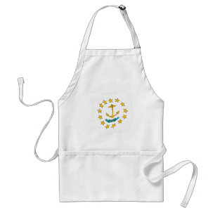 Rhode island Flagga Apron Förkläde