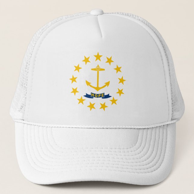 RHODE ISLAND FLAGGA KEPS (Framsida)