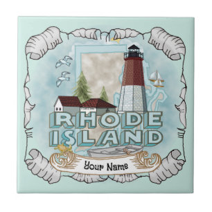 Rhode island fyr kakelplatta