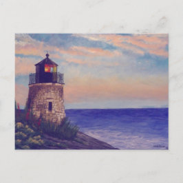 rhode island fyr vykort