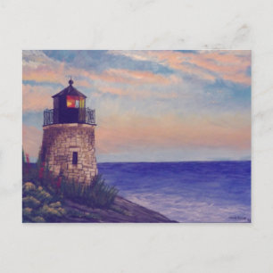 rhode island fyr vykort