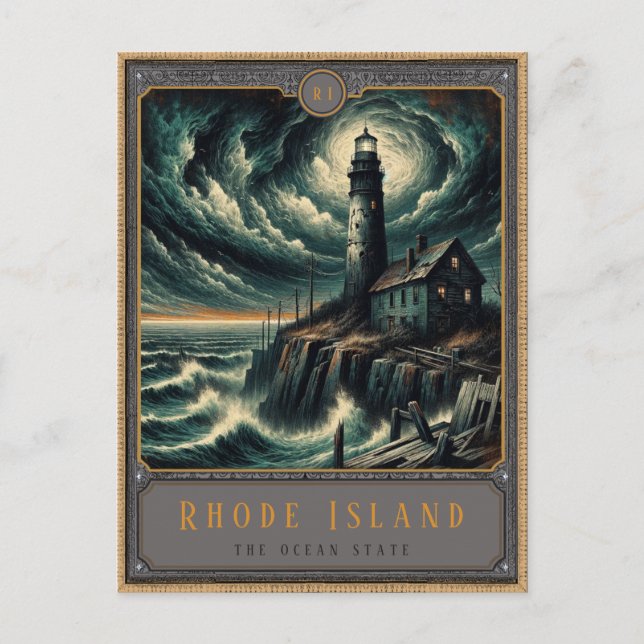 Rhode Island | Gotisk konst vykort (Framsida)