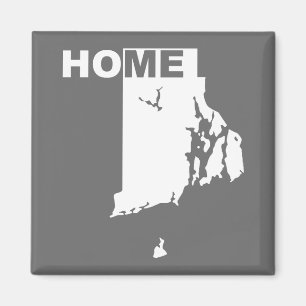 Rhode Island Hemifrån Frysmagnet Magnet