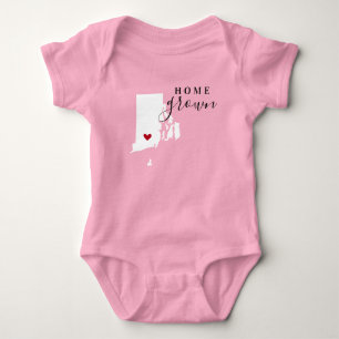 Rhode island Home Grown State Tee