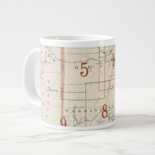 Rhode island index karta jumbo mugg