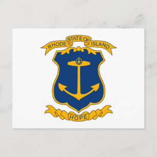 rhode island Jackar Arm vykort