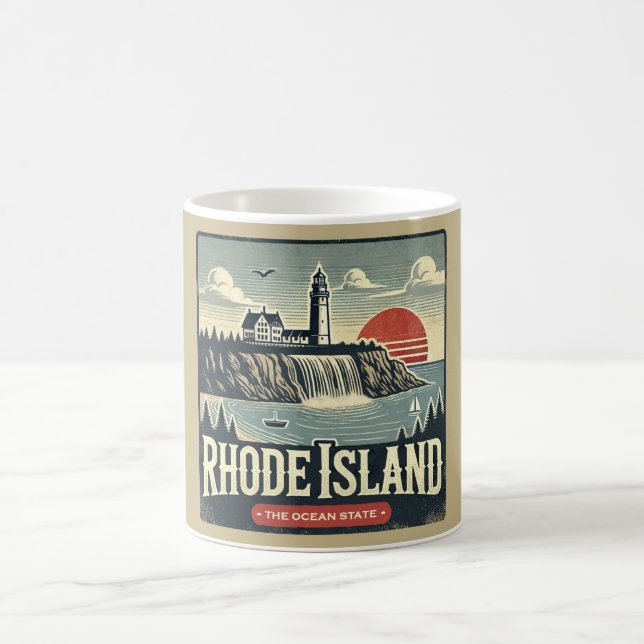 Rhode island kaffemugg (Center)