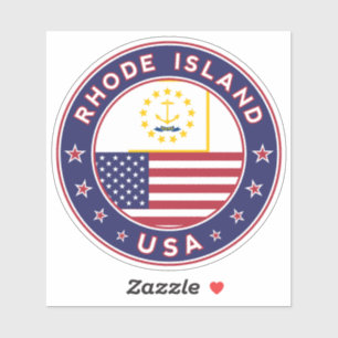 Rhode island klistermärken