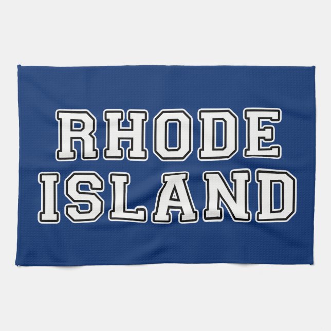 Rhode island kökshandduk (Horisontell)