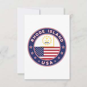 Rhode island kort