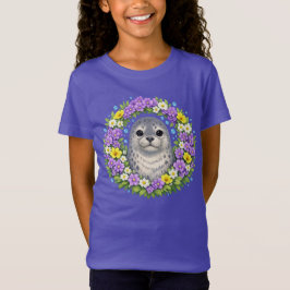 Rhode Island Kust Cute Krans T Shirt