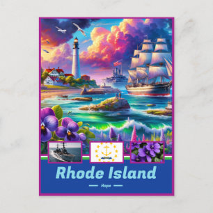 Rhode island Kustesjener Vykort