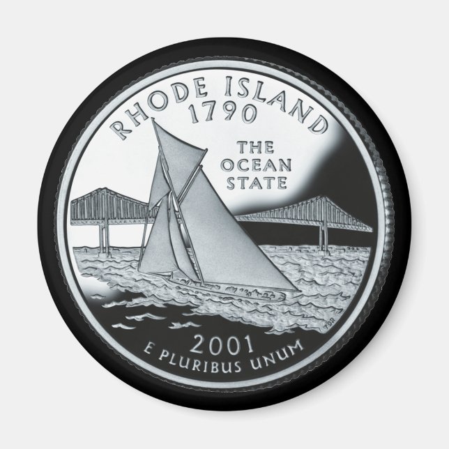 RHODE ISLAND MAGNET (Framsidan)