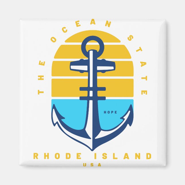 Rhode island magnet (Framsidan)