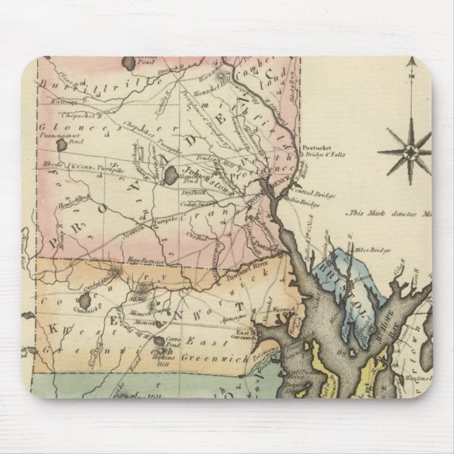 Rhode island musmatta (Framsidan)