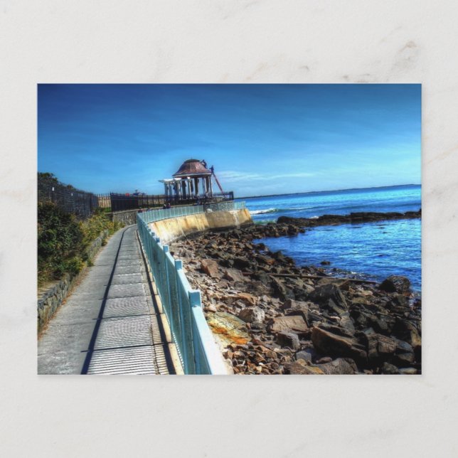 Rhode island, Newport Cliff Walk - Vykort (Framsida)