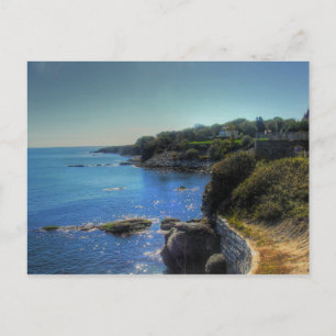 rhode island, Newport Cliff Walk - Vykort