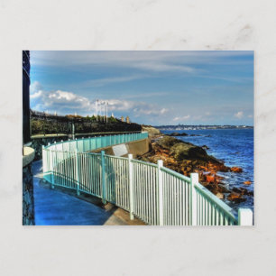 rhode island, Newport Cliff Walk - Vykort