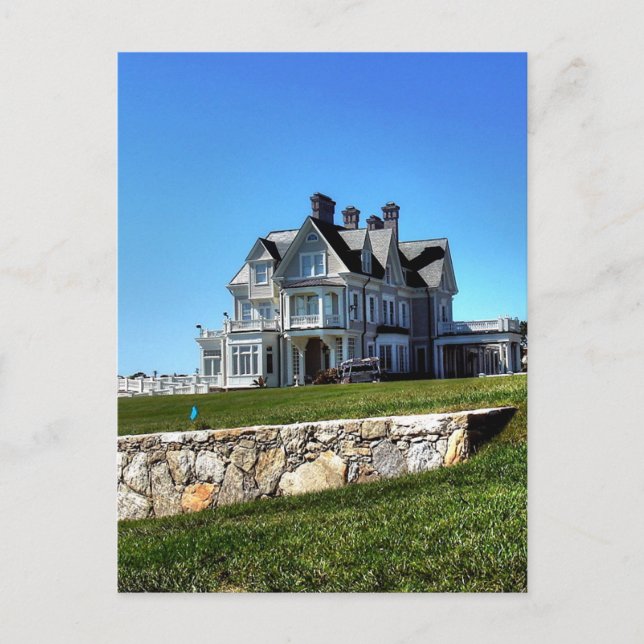 Rhode island, Newport Mansions - Vykort (Framsida)