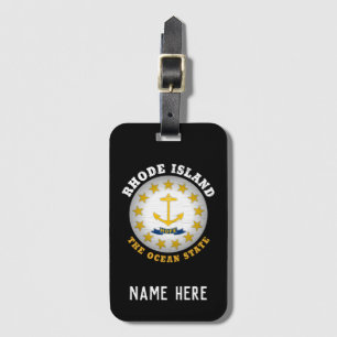RHODE ISLAND OCEAN STATE STATLIG FLAGGA BAGAGEBRICKA