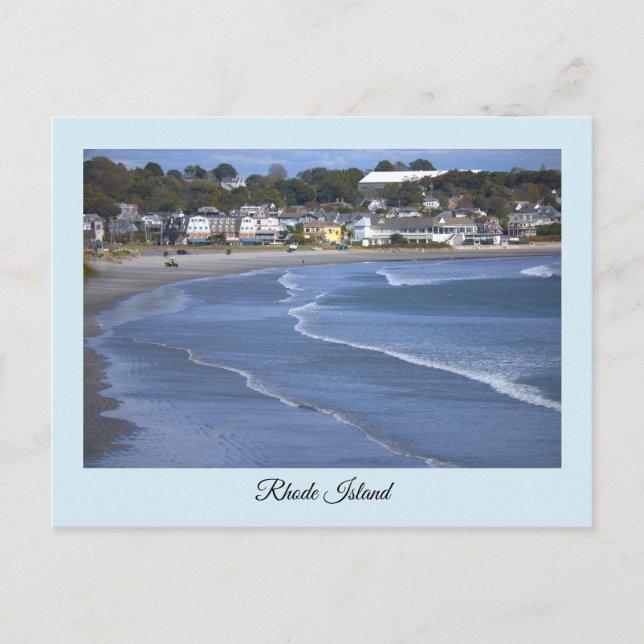 Rhode Island Ocean Waterscape Postcard Vykort (Framsida)