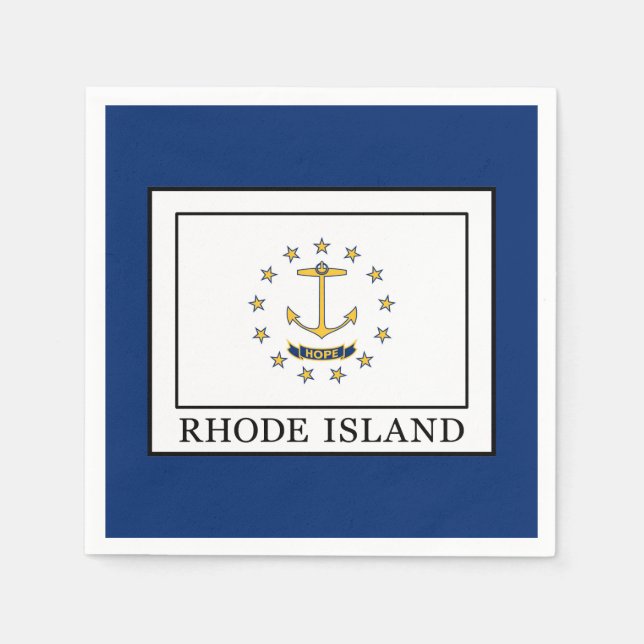 Rhode island pappersservett (Framsidan)