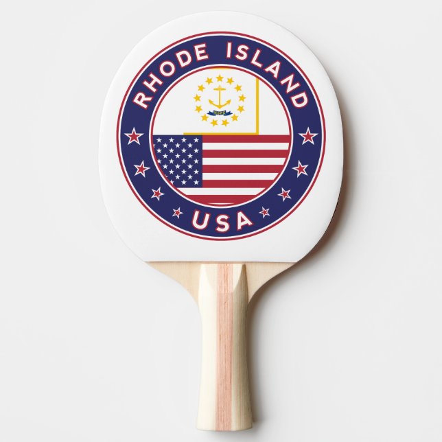 Rhode island pingisracket (Framsidan)