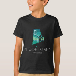 Rhode island Proud State Motto Ocean State T Shirt