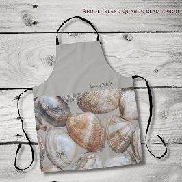 Rhode Island Quahog Clams Coastal Apron