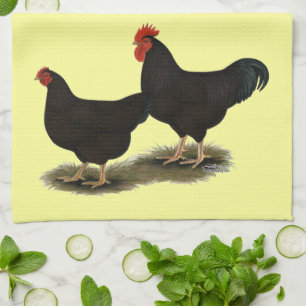 Rhode island Red Bantams Kökshandduk