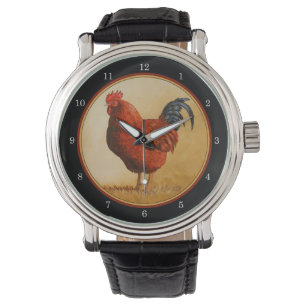 Rhode island Red Tupp Chicken Armbandsur
