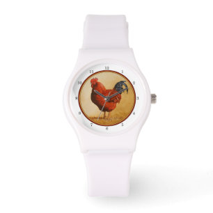 Rhode island Red Tupp Chicken Armbandsur