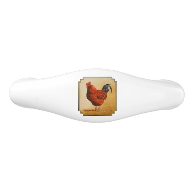 Rhode island Red Tupp Chicken Handtag (Framsidan)