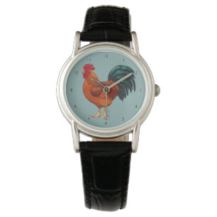Rhode island Red Tupp Crowing Armbandsur