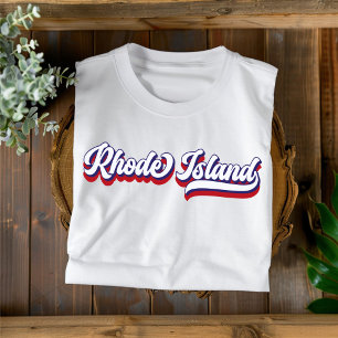 Rhode island Red White och Blue Vintage T-Shirt