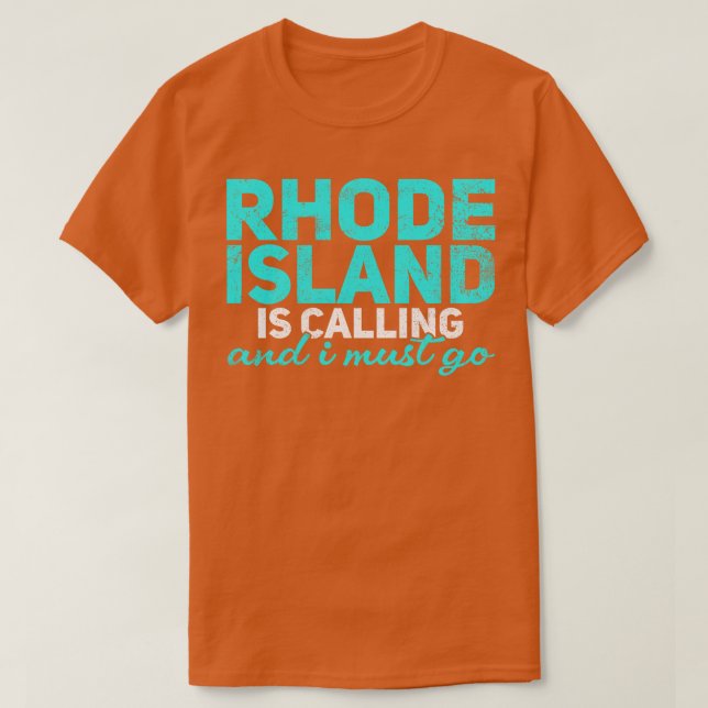 Rhode island resande 1 t shirt (Design framsida)