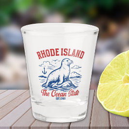 Rhode Island Seal Illustration for Tourists