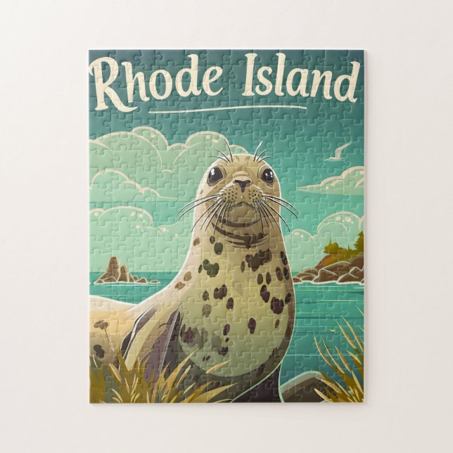 Rhode island Seal Pussel (Vertikal)