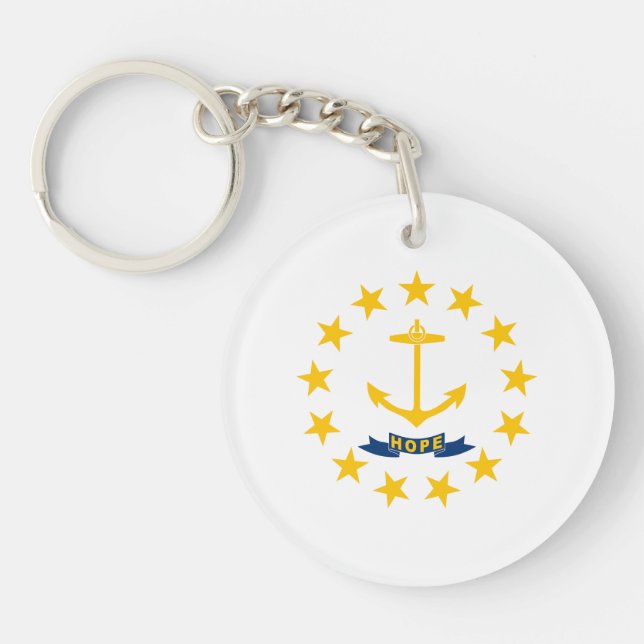 Rhode island Statlig flagga (Framsidan)