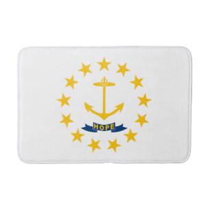 Rhode island Statlig flagga Badrumsmatta